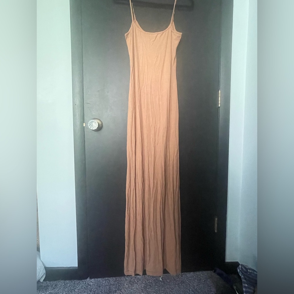 Skims Soft Lounge Long Slip Dress